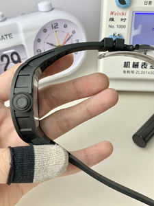 Reloj Mecánico de Lujo ETA de Acero Inoxidable, Estilo Hip Hop, Deportivo, Cronógrafo de Buceo, Resistente al Agua 5BAR, Corona con Cierre Oculto - Product Image 5