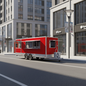 <span class=keywords><strong>ROBETA</strong></span> Remorque alimentaire en acier inoxydable de 18 pieds avec suivi GPS et garantie de 2 ans - Cuisine mobile pour usage extérieur/intérieur Marque privée - Product Image 6