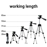 Penjualan terlaris banyak tahun Tripod 65cm ringan aluminium Tripod