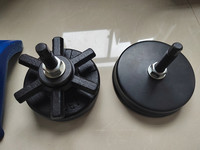 Base en caoutchouc Support anti-vibration Pince de nivellement Coussinets de levier