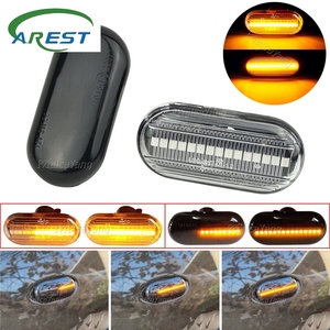 Para Dacia Duster Dokker Lodgy <span class=keywords><strong>Renault</strong></span> <span class=keywords><strong>Megane</strong></span> 1 Clio1 2 KANGOO ESPACE Smart Fortwo 453 luces de señal de giro de marcador lateral dinámico Led - Product Image 1