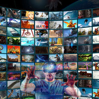 Simulateur de cinéma à mouvement multidirectionnel 6 axes, écran de projection à 240 degrés, système audio 5.1 pour parcs d'attractions et salles de jeux vidéo