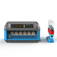 Couveuse à tiroirs pour œufs de volaille 24 capacités Couveuse à œufs de poule Machine à couver les œufs entièrement automatique