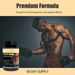 כמוסות פרימיום לשריפת שומן, כדורי הרזיה טבעיים לגברים ונשים, מגבירים את חילוף החומרים ותומכים בגדילת שרירים - Product Image 6
