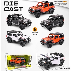 Modellino <span class=keywords><strong>Auto</strong></span> in <span class=keywords><strong>Scala</strong></span> <span class=keywords><strong>1</strong></span>:<span class=keywords><strong>24</strong></span> di Alta Qualità, Veicolo Fuoristrada in Metallo Pressofuso con 4 Porte Apribili e Illuminazione Dettagliata - Product Image 6