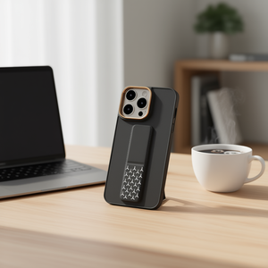 Cover per telefono DAM 3D con supporto per iPhone 15 Pro, custodia protettiva magnetica con opzioni multicolore - Product Image 2