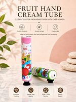 Envase Personalizado para Cosméticos, Tubo Exprimible de Aluminio y Plástico de 60 ml con Tapa de Rosca, Impresión UV, para Crema de Manos, Limpiador Facial, Protector Solar