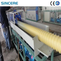 Máquina de Extrusión de Tubería Corrugada en Espiral de Plástico HDPE PE Carbono