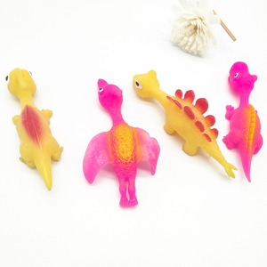 Jouets muraux collants en TPR pour enfants en gros, lance-pierres, catapulte, dinosaures volants au doigt, jouet lance-pierres, jouets pour bébés - Product Image 6