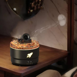 Manufacturer Wholesale USB Desktop Essential <b>Oil</b> <b>Diffuser</b> Volcano Silent Castle Jellyfish Smoke Ring Small Household Humidifier - Product Image 5
