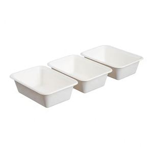Venta Directa de Fábrica: Cajas Cuadradas Desechables Biodegradables de Bagazo de Caña de Azúcar de 500ML para Comida para Llevar y Picnics - Product Image 4