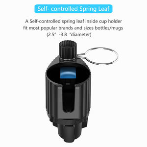 حامل أكواب للسيارة 3 في 1 قابل للتعديل مع حامل هاتف، إكسسوارات سيارات من المصنع مباشرة - Product Image 2