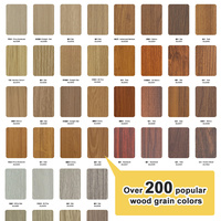 Façade de Bâtiment Anti-Décoloration 20 Ans Revêtement Mural Personnalisé Grain de Bois Panneaux en Aluminium Extrudé de l'Usine d'Aluminium en Chine