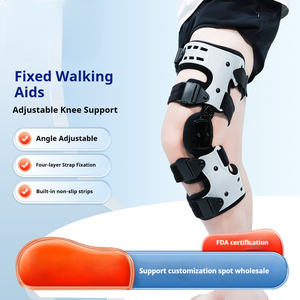 Soporte Ortopédico Ajustable y Transpirable para la Rodilla, de Poliéster Grueso, para Estabilizar la Rodilla, Corregir la Rodilla Valga y las Piernas en Arco, Protección - Product Image 3
