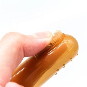 Brosse à dents en Silicone pour bébé, entraînement, anneau de dentition doux, grattoir à langue pour bébé, nettoyeur, brosse à dents pour chiens et animaux de compagnie - Product Image 2
