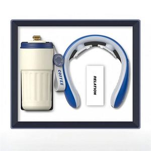 Custom Logo Silk Screen Printed Stainless Steel Paper <b>Gift</b> <b>Box</b> <b>Gift</b> Set for Events Promotional Business <b>Gifts</b> Corporate - Product Image 4