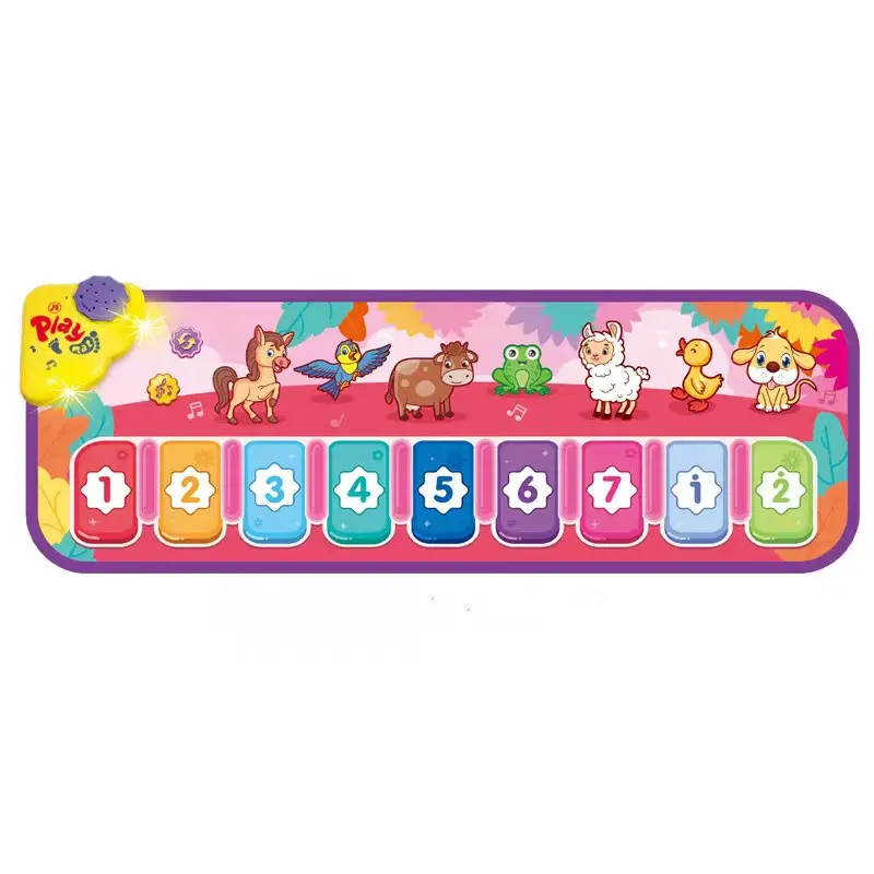 Children education musical toys multi-function animal pedal piano