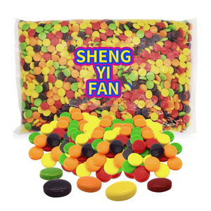 Marque personnelle personnalisée Offre spéciale <span class=keywords><strong>Bonbons</strong></span> gommeux croquants aux fruits ronds - Product Image 4