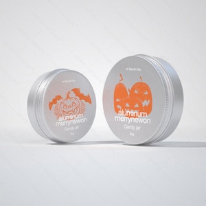 Impresión y Etiquetas Personalizadas, Latas de Dulces de Halloween, Lata de Gomitas, Recuerdos para Fiestas de Halloween, Envases de Dulces al por Mayor, Lata de Aluminio - Product Image 4