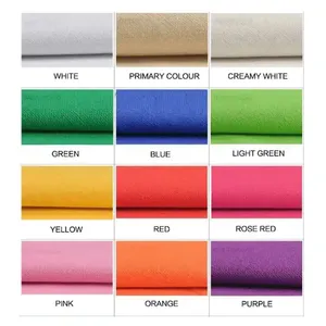 Tote Bag <span class=keywords><strong>in</strong></span> tela di <span class=keywords><strong>cotone</strong></span> bianco bianco di alta qualità con Logo stampato personalizzato - Product Image 5