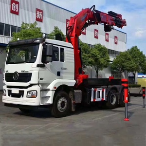 <span class=keywords><strong>Camion</strong></span> <span class=keywords><strong>tracteur</strong></span> Shacman équipé d'une <span class=keywords><strong>grue</strong></span> pliante à articulation de 20 tonnes à vendre - Product Image 2