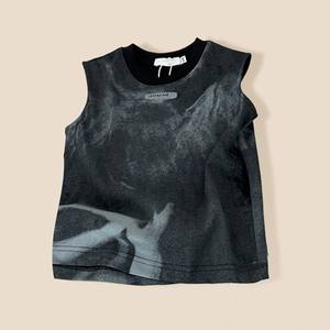 Été pour enfants <span class=keywords><strong>de</strong></span> haute qualité Best-seller garçons sous-vêtement sans manches Simple mode polyvalent garçons hauts respectueux <span class=keywords><strong>de</strong></span> la peau - Product Image 3