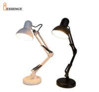 Lámpara de escritorio con Clip plegable, luz de lectura de estudio Multicolor, diseño clásico profesional, venta al por mayor de fábrica