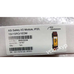 บิล+วีเดอแมนน์ BWU2236 AS-i โมดูลเอาท์พุตรีเลย์ความปลอดภัยที่ใช้แล้ว - Product Image 1