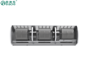 Biểu tượng tùy chỉnh thương hiệu 220V máy công nghiệp ly tâm lưu lượng không khí thương mại trong nhà trên cửa không khí rèm cửa - Product Image 6