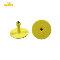Etiqueta de Oreja para Ganado de 4.2x5cm de TPU, Impresión Láser de Número, Etiquetas Inteligentes para Ganado con Aplicación Android