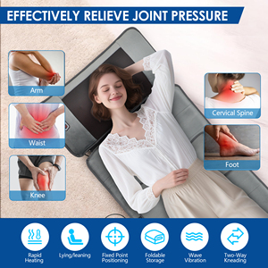 Matelas de massage électrique pour bureau à domicile, vibrant pour le cou, les épaules, les hanches et les jambes - Product Image 6
