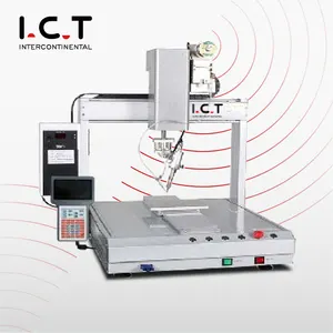 ICT52 Xyz Zonnecel Robotic Solderen Machine, 5 Axis Pv Module Soldeer Robot Automatische, pcb Goedkope Solderen Robot Prijs