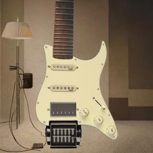 Bộ <span class=keywords><strong>Pickguard</strong></span> 3 lớp SSS có sẵn dây dẫn và bộ Pickup Alnico V dành cho đàn guitar điện <span class=keywords><strong>Strat</strong></span>, phụ tùng thay thế - Product Image 1