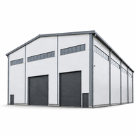 Bâtiment d'entrepôt à structure métallique pour centre de distribution logistique et projet de cour d'entreposage