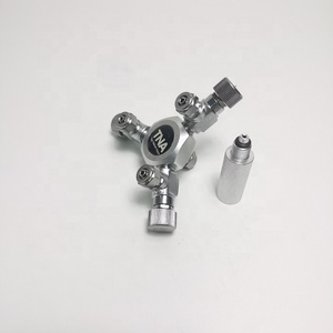 <span class=keywords><strong>Aquarium</strong></span> Fish Tank Acier Inoxydable 3 Voies CO2 Splitter Fine Tuning Valve - Product Image 2