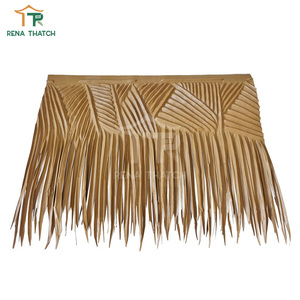 Casa di paglia di paglia sintetica in plastica per esterno - Product Image 1
