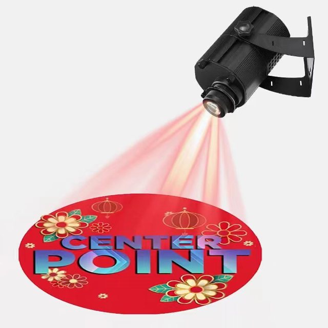 Led Customized logo Projector IP65 Outdoor Advertising Light Gobo Projector for Restaurant Store Shop Waterproof Projection Lamp