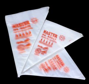 100 adet/torba S <span class=keywords><strong>M</strong></span> L boyutu tek kullanımlık sıkma torbası buzlanma fondan kek krem dekorasyon pasta İpucu aracı - Product Image 1