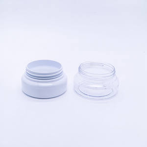 Wholesale 15ml 30ml 50ml Sloping Shoulder Cream Pump Bottles <strong>PET</strong> Cosmetic Containers - Product Image 5