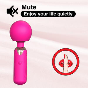 Usb Sterke 10-frequentie Mini Lichaam Vrouwen G Spot Masturbatie Groot Hoofd Paar Av Vibrator Seksspeeltjes - Product Image 2