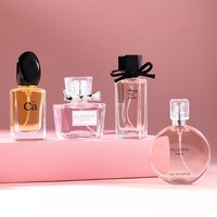 Coffret Cadeau de Parfums Premium Personnalisés pour Femme – Lot de 4 Échantillons de Parfums pour Partenaires Commerciaux et Cadeaux d'Appréciation