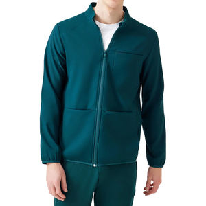 Giacca medico uniforme ospedaliera per medico medico ospedaliero Logo personalizzato tessuto medico poliestere/cotone/Rayon Unisex - Product Image 3