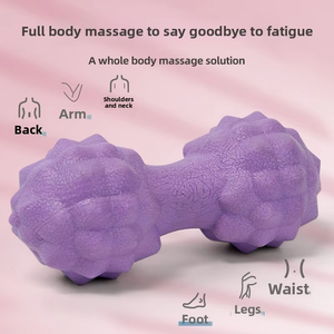 Balle de massage solide à picots pour thérapie des points de pression profonds, outil de prévention des chutes et de stabilisation pour la mobilité et l'équilibre des seniors, rose - Product Image 4