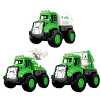 Camion de pompiers ABS, jouet militaire à friction, cadeau pour enfants, modèle de camion éducatif, jouets de voiture à friction pour enfants de 8 à 12 ans