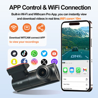 Caméra embarquée 4K UHD 30fps Écran IPS 1 an Contrôle par application WIFI Vision nocturne 150° Grand angle Mode de stationnement 24h Enregistreur vidéo ZD03