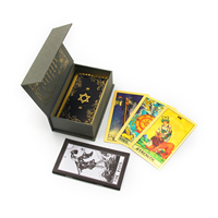 Jeu de tarot personnalisé avec finition mate, illustrations et logo sur mesure - Utilisation familiale, papier écologique