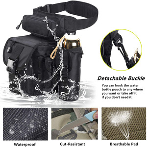 Bolsa Táctica Multifuncional para Pierna con Logotipo Personalizado, para Senderismo, Motociclismo, Viajes, con Bolsillo para Botella de Agua - Product Image 2