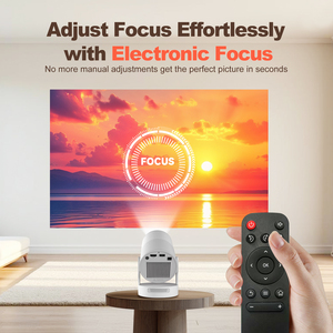 โปรเจคเตอร์พกพา MAGCUBIC HY300Ultra สำหรับใช้ในบ้าน ระบบ Android 14 รองรับ WIFI6 โปรเจคเตอร์สำนักงาน ความละเอียด 720P รองรับการแสดงผล 8K - Product Image 4