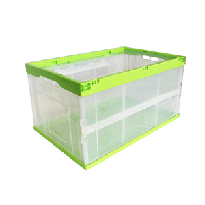 High Quality Collapsible Plastic Moving Foldable Turnover Container Folding Plastic Box