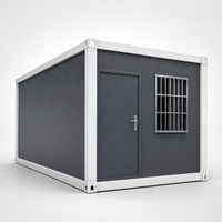 Maison préfabriquée en acier, portable, mobile, pliable, personnalisable, de taille standard, avec installation facile